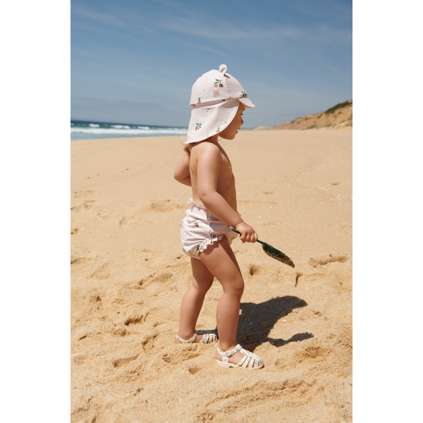 Chapeau de soleil Senia avec oreilles Pêche