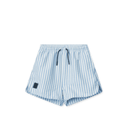 Second Season: Aiden Seersucker Swim Shorts Stripe Riverside