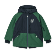 Kalle Winterjacke Navy / Garden Green