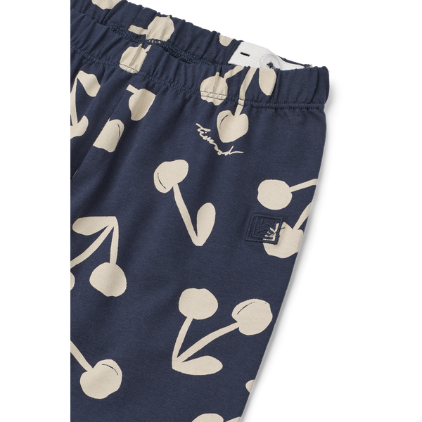 Legging Marie Fleur de cerisier / Bleu marine classique