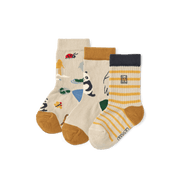 Lot de 3 paires de chaussettes Silas Autour du monde
