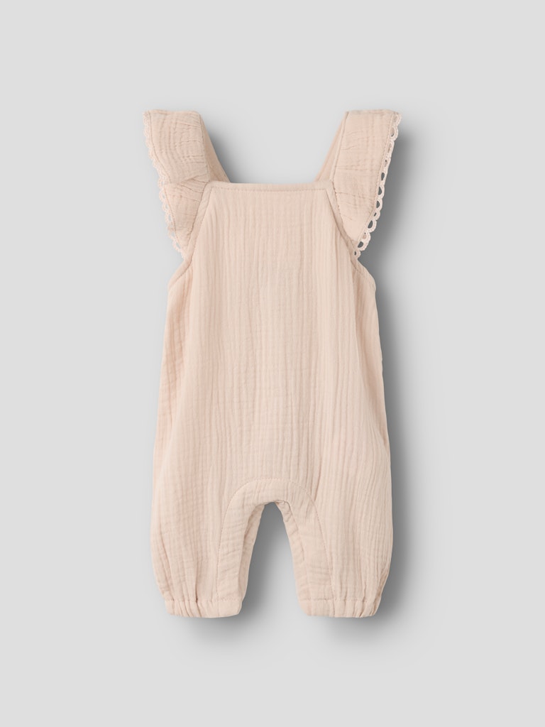 lil atelier handschuhe Lil'Atelier Musselin-Overall Peach Whip – Beluga Kids