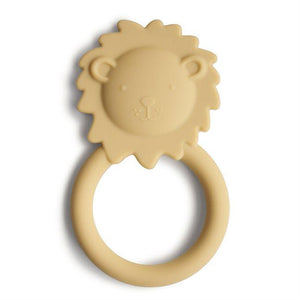 Mushie Beissring Lion Light Yellow | Beissring | Beluga Kids
