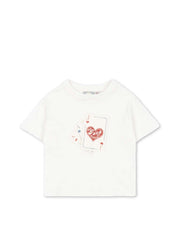 T-shirt RHW X KS Jack blanc antique