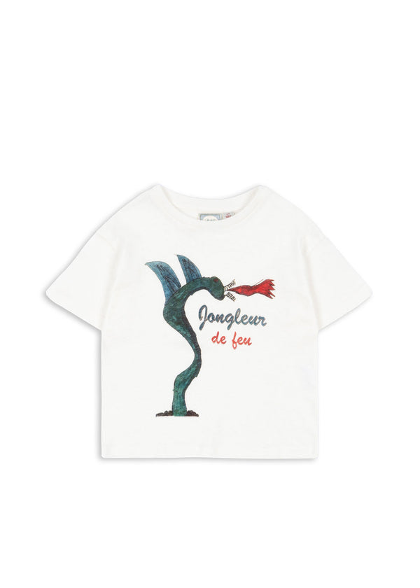 RHW X KS Jongleur T-Shirt Antique White
