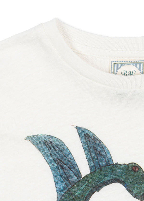 RHW X KS Jongleur T-Shirt Antique White