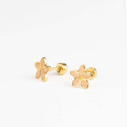 Boucles d'oreilles Golden Flora