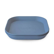 Lot de 2 assiettes carrées pour enfants, bleu crépuscule