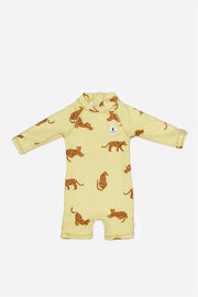 Baby-Badeanzug Pink Leo