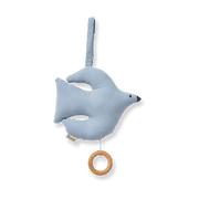 Swif Bird Spieluhr Mobile Blue Fog