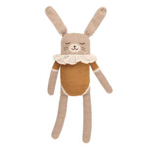 Main Sauvage Large Bunny Ochre Bodysuit | Kuscheltier | Beluga Kids