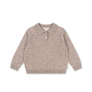 Basi Poloshirt Oatmeal Melange