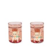 2-Pack Glitter Drinking Cups Ciao Miao