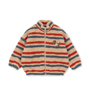 Teddy Jacket Jody Tangerine Stripe