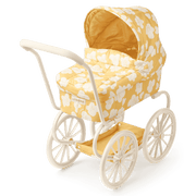 Poussette pour poupée Adaline Fleur / Jaune citron