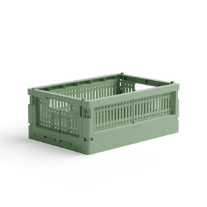Made Crate Aufbewahrungsbox Mini Green Bean Green | Aufbewahrung & Ordnungssysteme | Beluga Kids