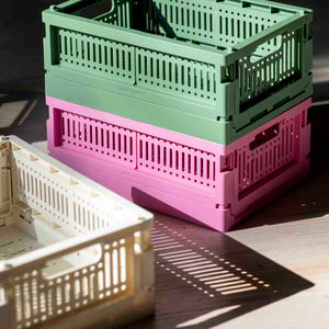 Made Crate Aufbewahrungsbox Mini Green Bean Green | Aufbewahrung & Ordnungssysteme | Beluga Kids