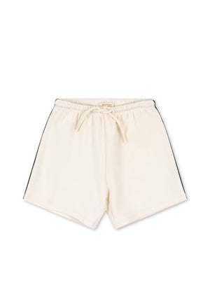 Florian Shorts in Antique White, classic style, sustainable material, 100% organic cotton, GOTS certified.