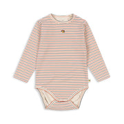Basic long-sleeved body Stripe Tricolore