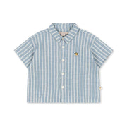 Elliot Shirt Trio Blue Stripe