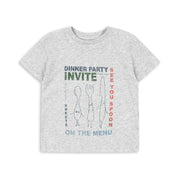 T-shirt Famo Gris chiné