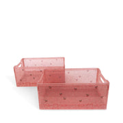 2er-Pack Aufbewahrungsbox Sparkling Blush