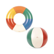 Schwimmring + Wasserball Set Multi