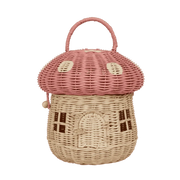 Panier en rotin Champignon Musc