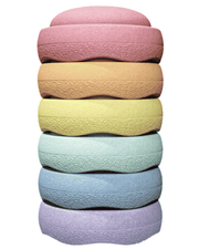 Stapelstein® GROW Rainbow Pastel 6 (6 pcs.)