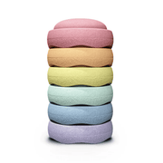 Stapelstein Rainbow Pastel 6 (6 pièces)