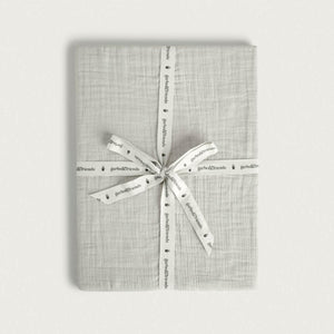 Garbo&Friends Musselin-Fixleintuch Junior Thyme | Fixleintuch | Beluga Kids