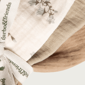 Garbo&Friends 3-Pack Musselin-Mulltücher Bluebell | Mulltuch | Beluga Kids