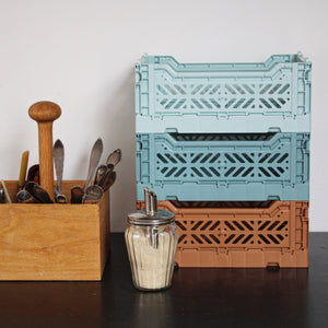 Aykasa Aufbewahrungsbox Midi Teal | Aufbewahrung & Ordnungssysteme | Beluga Kids