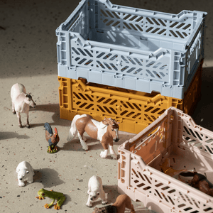 Aykasa Aufbewahrungsbox Midi Warm Taupe | Aufbewahrung & Ordnungssysteme | Beluga Kids