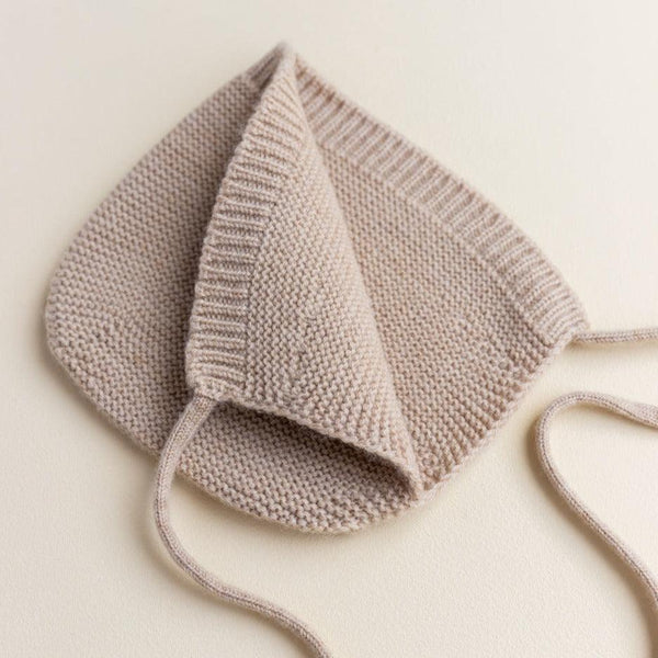 Hvid Bonnette Dolly Sand | Babymütze | Beluga Kids
