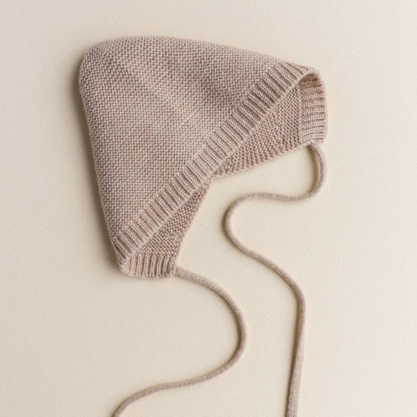 Hvid Bonnette Dolly Sand | Babymütze | Beluga Kids