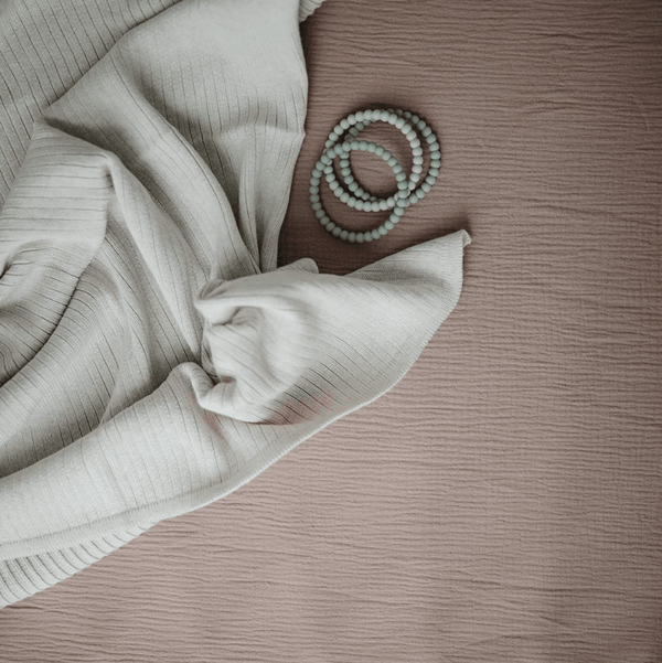 Mushie Silikonarmband Beissring Green Tea/Gray/Sea | Beissring | Beluga Kids