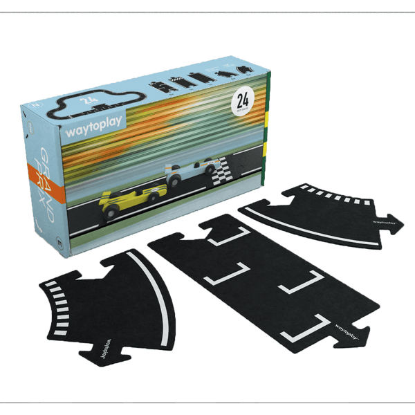 Waytoplay Flexibles Strassen-Set Rennstrecke | Strassenbahn | Beluga Kids