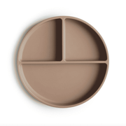 Stay-put silicone plate Natural