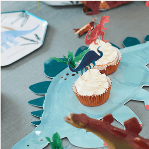 Meri Meri Dinosaurier Kingdom Cupcake Set | Partydeko | Beluga Kids