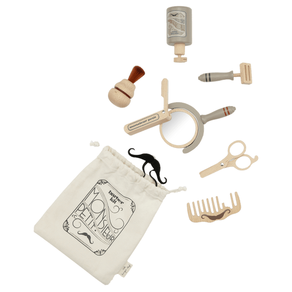 Konges Slojd Barber Spiel-Set | Holzspielzeug | Beluga Kids