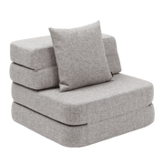 KK Canapé 3 Plis Simple - Multi Gris w. Gris