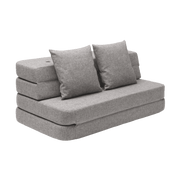 Canapé 3 Plis KK - Multi Gris avec Gris