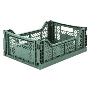 Aykasa Aufbewahrungsbox Midi Almond Green | Aufbewahrung & Ordnungssysteme | Beluga Kids