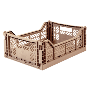 Aykasa Aufbewahrungsbox Midi Warm Taupe | Aufbewahrung & Ordnungssysteme | Beluga Kids