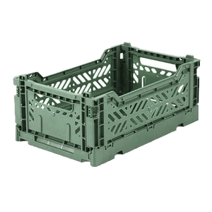 Aykasa Aufbewahrungsbox Mini Almond Green | Aufbewahrung & Ordnungssysteme | Beluga Kids