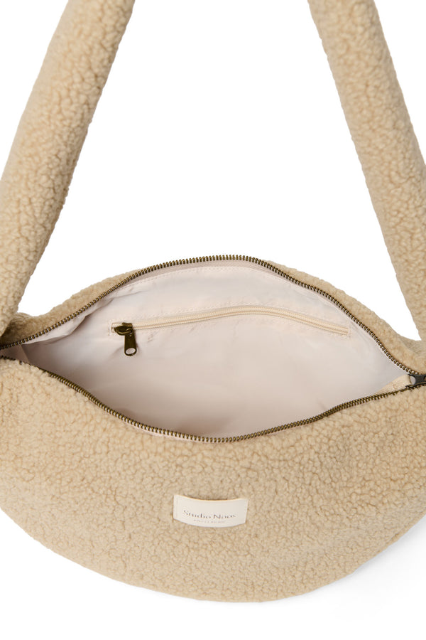 Ecru Teddy Mini Cross Body Bag