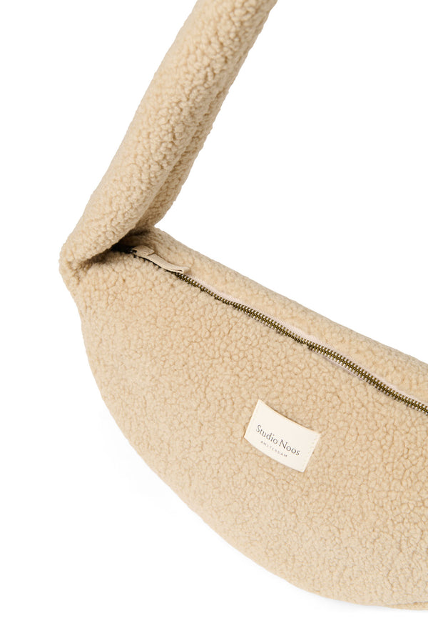 Ecru Teddy Mini Cross Body Bag