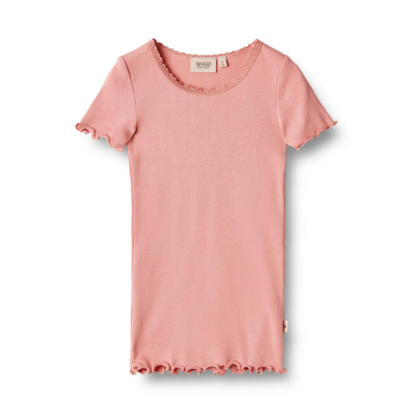 Wheat Main Geripptes T-Shirt Katie Rosette | T-Shirts | Beluga Kids