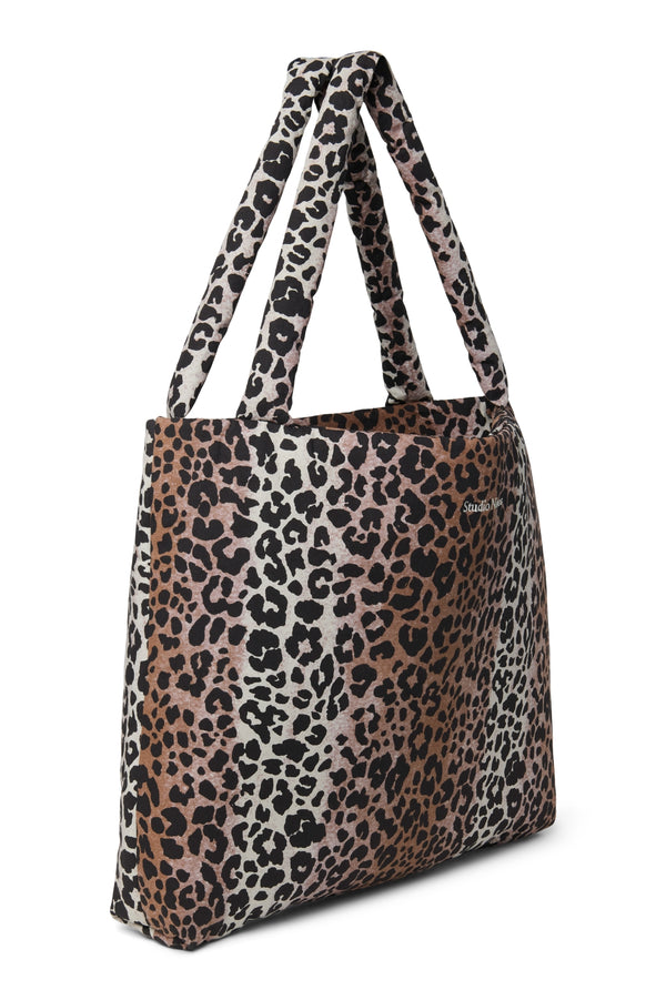 Soft Cotton Mom Bag Hazel Leopard